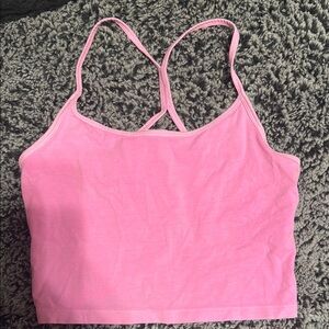 PINK Victoria's Secret Light Pink Strappy Top